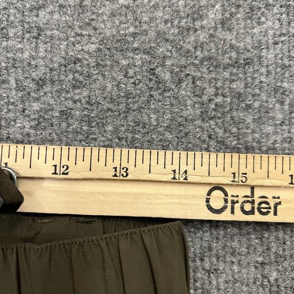 The North Face Shorts Mens Small Nylon Cargo Hiking Stow Pocket Olive Green - Picture 7 of 11